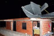 En el Líbano se presentó afectaciones en 17 viviendas en el corregimiento de San Fernando