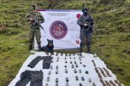 Material de Guerra en Herveo.