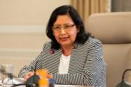 Gina Tambini, representante de la OPS en Colombia