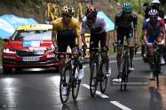 Egan y Roglic - Tour de Francia 2020