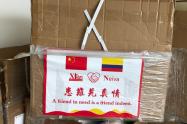 Llegaron desde China los elementos de bioseguridad donados para Neiva
