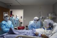 Pacientes contagiados de coronavirus en Estados Unidos