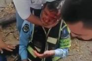 Agresión contra agente de tránsito en Neiva