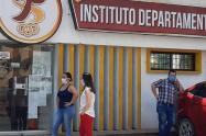 Entrada a Indeportes Tolima 