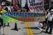 Personería acompaño manifestaciones