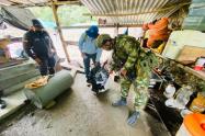 Tres personas fueron capturadas en flagrancia tras los operativos del Ejército, Fiscalía y Cortolima.