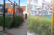Parque Ibagué 2.000 en abandono