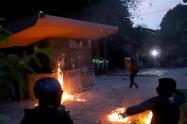Protestas en Villa Luz, 10 de septiembre de 2020