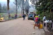 Daños puesto de control rural Ibagué 