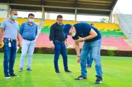 Visita estadio Murillo Toro - Conmebol