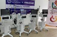 Los elementos médicos fueron entregados oficialmente a la Alcaldesa encargada de Ibagué, Dora Montaña