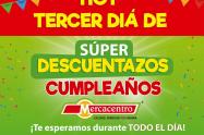 Último día de los súper descuentazos del cumpleaños de Mercacentro