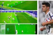 Álvaro Morata, goles anulados por VAR