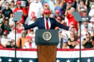 Donald Trump en Tampa, Florida. 29 de octubre de 2020