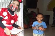 Entrega de dulces La Estación 