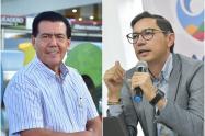 Alcalde Hurtado y Don Carlos Alvarado