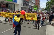 Las manifestaciones se concentraran en el parque Manuel Murillo Toro 
