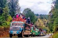 Autoridades brindarán acompañamiento a movilización indígena en Ibagué