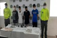 Capturados por rayar paredes a nombre de las AUG en Mariquita