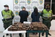 Cayó gigantesco alijo con 50 kilos de marihuana en la vía Ibagué – Espinal