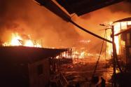 Incendio en Riosucio-Chocó