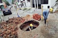 barrio Ricaurte  pozo en mal estado Ibal