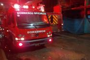 Incendio estructural en el barrio Remansos