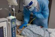 Pacientes contagiados de coronavirus