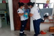 Bebé se adelantó y nació en una vivienda del barrio Calarcá en Ibagué