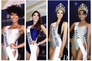 Candidatas de Miss Universe Colombia en vestido de baño