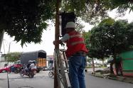 robo de clable semáforo Ibagué
