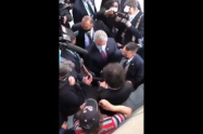Iván Duque encaró a varios ciudadanos que le llamaron paramilitar