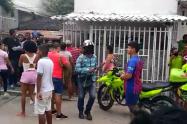 Por supuestos problemas pasionales, se presentó un caso de feminicidio en un barrio de Cartagena