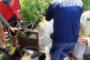 Encontraron el cuerpo del hombre ahogado en el canal de riego de Usocoello en el Guamo