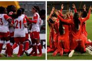 Santa Fe y América femenino