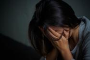 Mujer triste 
