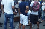 Entre la vida y la muerte se encuentra una mujer que fue arrollada por un particular en el sector del Poblado