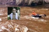 Hallaron el cuerpo de Sebastián Paredes, ahogado en el río Sumapaz