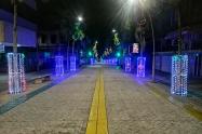 Tercera de Ibagué iluminada 