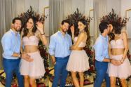 Valerie Domínguez y su novio, Juan David 'el Pollo' Echeverry