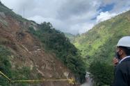 Km 38+900 de la vía Calarcá - Cajamarca