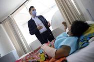 Alcalde Hurtado visita pacientes Ibagué 2021