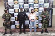 Capturada por extorsión en El Salado