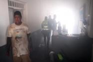 Explosión Estación de Policía en San Luis