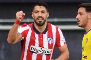 Luis Suárez, delantero del Atlético de Madrid