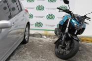Moto recuperada en Ibagué