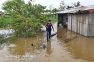 Inundaciones en El Carmen del Darién.