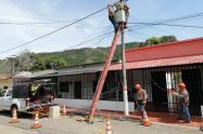 Arreglo de cables de celsia en Ibagué 