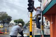 Arreglo de semáforo en Ibagué 2021 