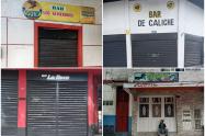 Bares cerrados en Ibagué 2021